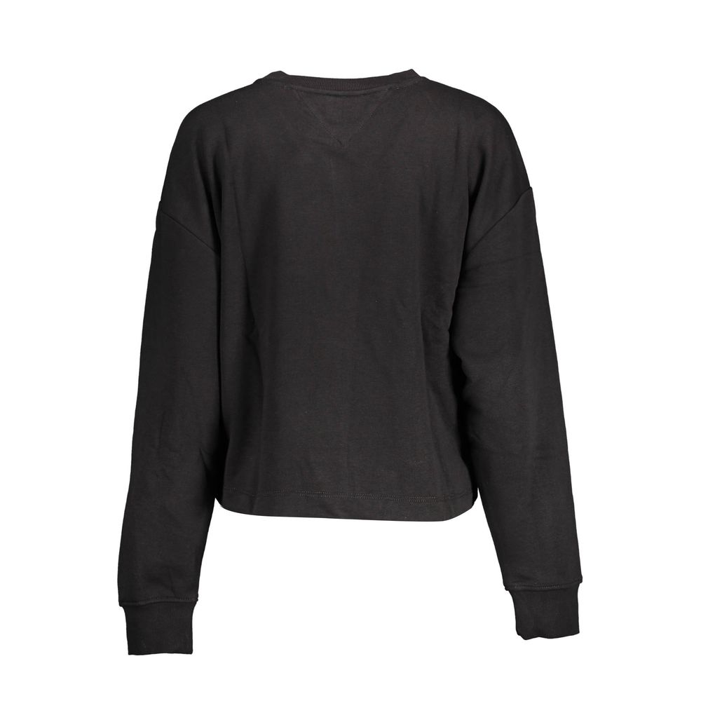 Tommy Hilfiger Black Cotton Women Sweater Tommy Hilfiger