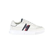 Tommy Hilfiger White Polyester Sneaker Tommy Hilfiger