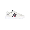 Tommy Hilfiger White Polyester Sneaker Tommy Hilfiger