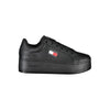 Tommy Hilfiger Black Polyester Sneaker Tommy Hilfiger