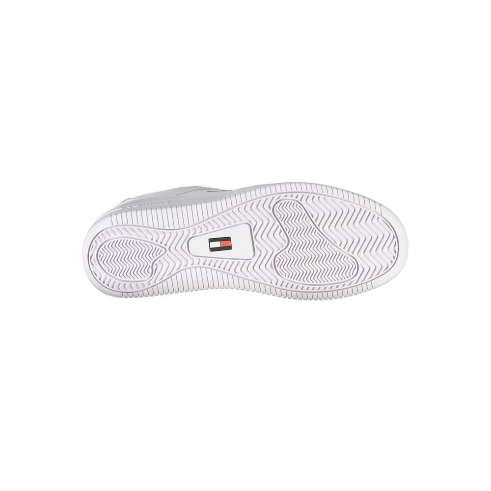 Tommy Hilfiger White Polyester Sneaker Tommy Hilfiger