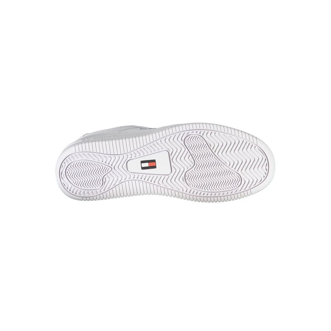 Tommy Hilfiger White Polyester Sneaker Tommy Hilfiger