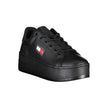 Tommy Hilfiger Black Polyester Sneaker Tommy Hilfiger