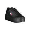 Tommy Hilfiger Black Polyester Sneaker Tommy Hilfiger