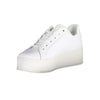 Tommy Hilfiger White Polyester Sneaker Tommy Hilfiger