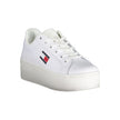 Tommy Hilfiger White Polyester Sneaker Tommy Hilfiger