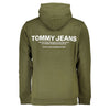 Tommy Hilfiger Green Cotton Men Sweater Tommy Hilfiger