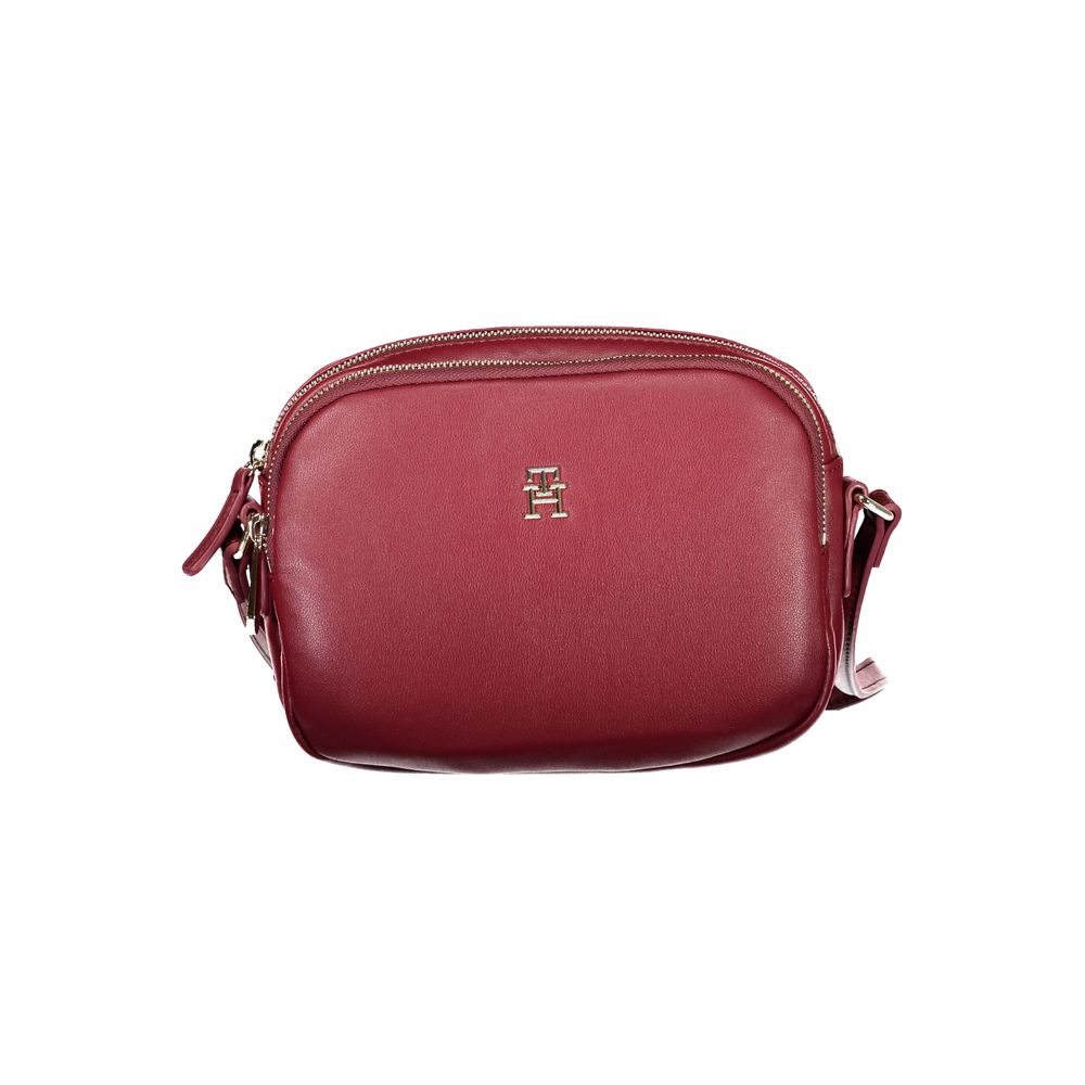 Tommy Hilfiger Red Polyester Handbag Tommy Hilfiger