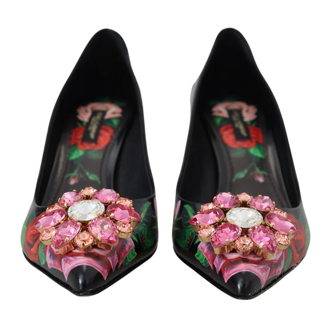 Dolce & Gabbana Black Leather Pump Dolce & Gabbana