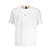 Hugo Boss White Cotton T-Shirt Hugo Boss