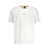 Hugo Boss White Cotton T-Shirt Hugo Boss