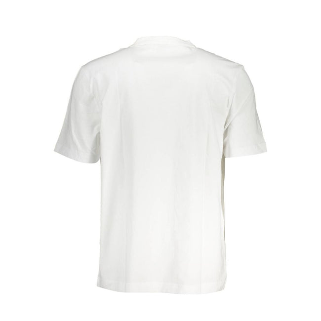 Hugo Boss White Cotton T-Shirt Hugo Boss