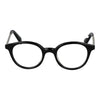 Yohji Yamamoto Black Unisex Glasses Frame Yohji Yamamoto