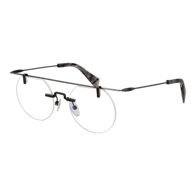 Yohji Yamamoto Gray Men Glasses Frame Yohji Yamamoto