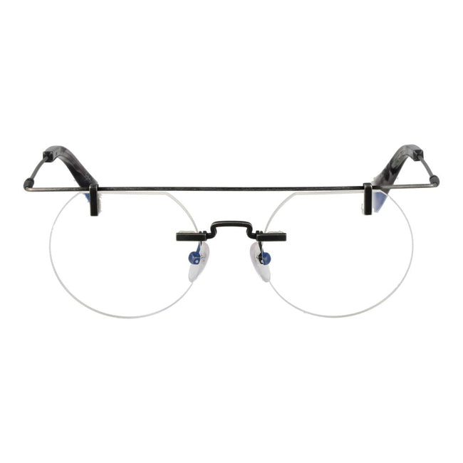 Yohji Yamamoto Gray Men Glasses Frame Yohji Yamamoto