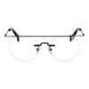 Yohji Yamamoto Gray Men Glasses Frame Yohji Yamamoto