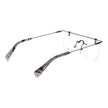 Yohji Yamamoto Gray Men Glasses Frame Yohji Yamamoto