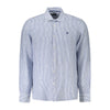 North Sails Blue Linen Shirt North Sails