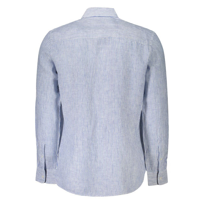 North Sails Blue Linen Shirt North Sails