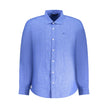 North Sails Blue Linen Shirt North Sails
