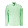 North Sails Green Linen Shirt North Sails