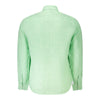 North Sails Green Linen Shirt North Sails