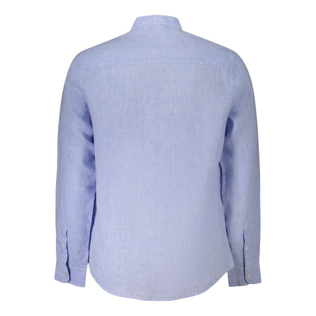 North Sails Blue Linen Shirt North Sails