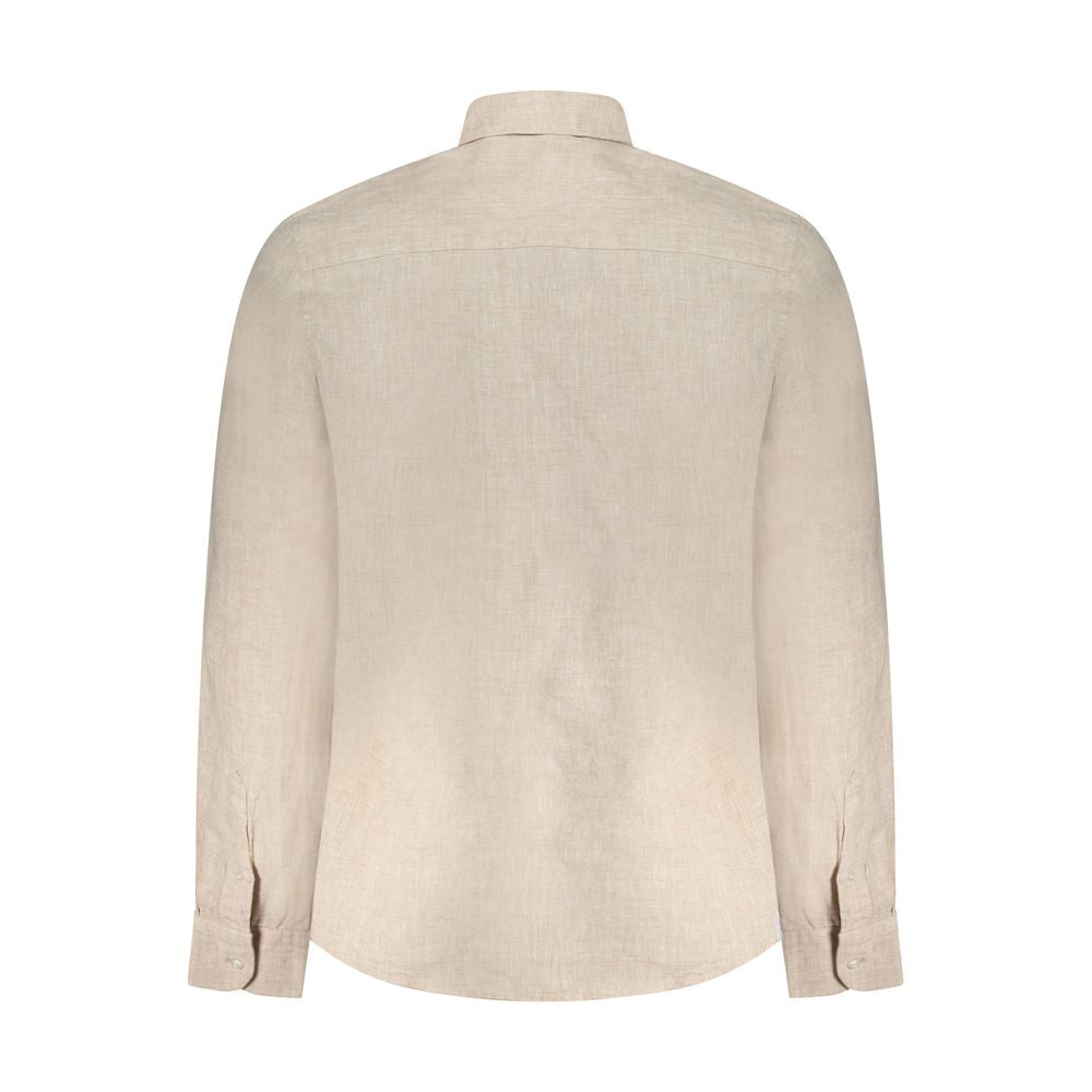 North Sails Beige Linen Shirt North Sails