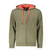North Sails Green Cotton Men's Hooded Sweater North Sails