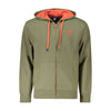 North Sails Green Cotton Men's Hooded Sweater North Sails