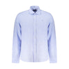 North Sails Blue Linen Shirt North Sails