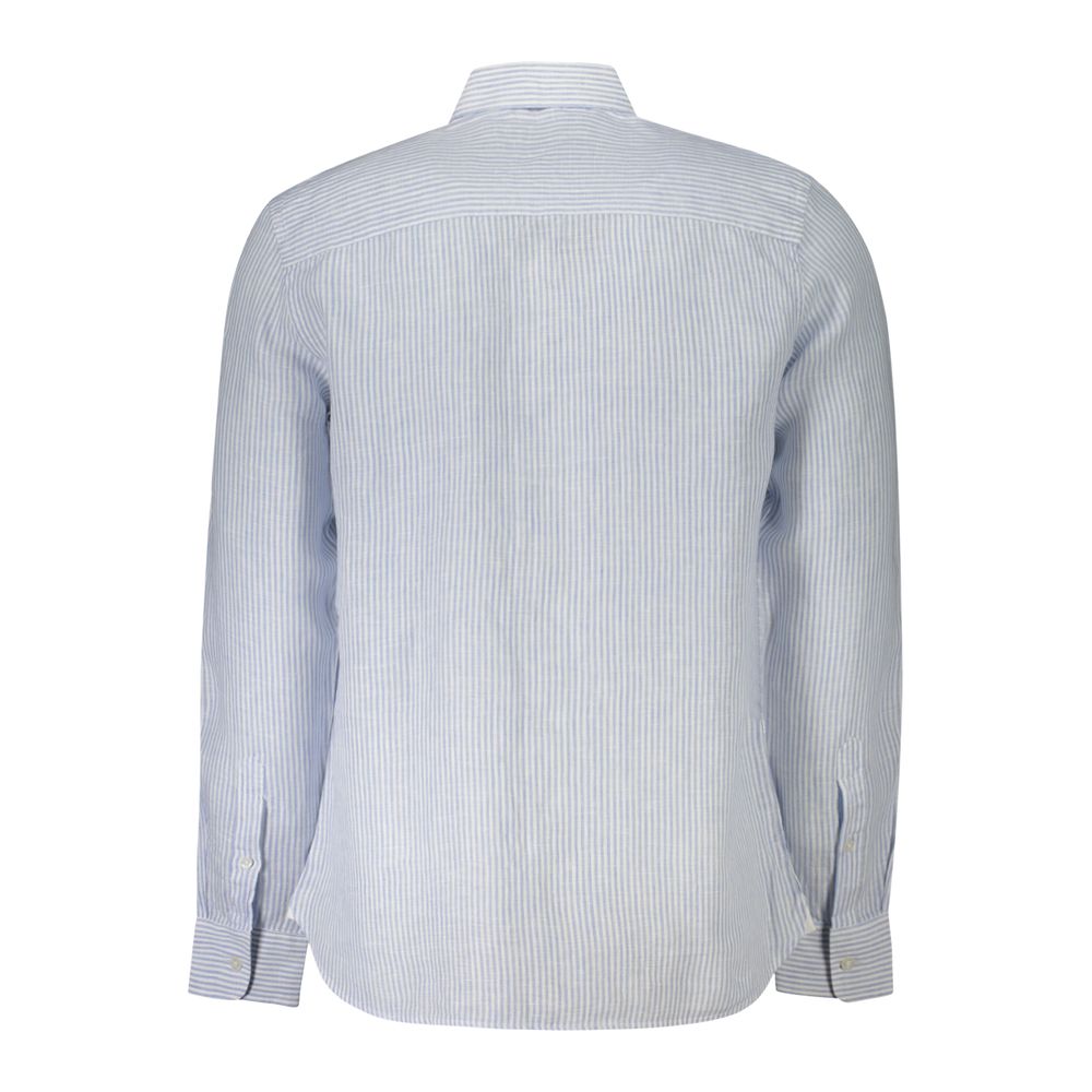 North Sails Blue Linen Shirt North Sails