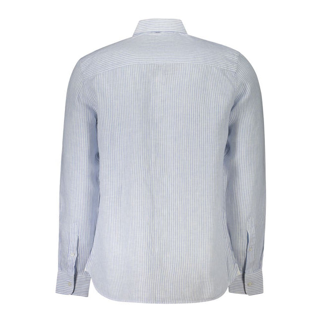 North Sails Blue Linen Shirt North Sails