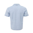 Gran Sasso Blue Linen And Cotton Shortsleeve Gran Sasso
