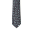 Giorgio Armani Gray Silk Ty Giorgio Armani