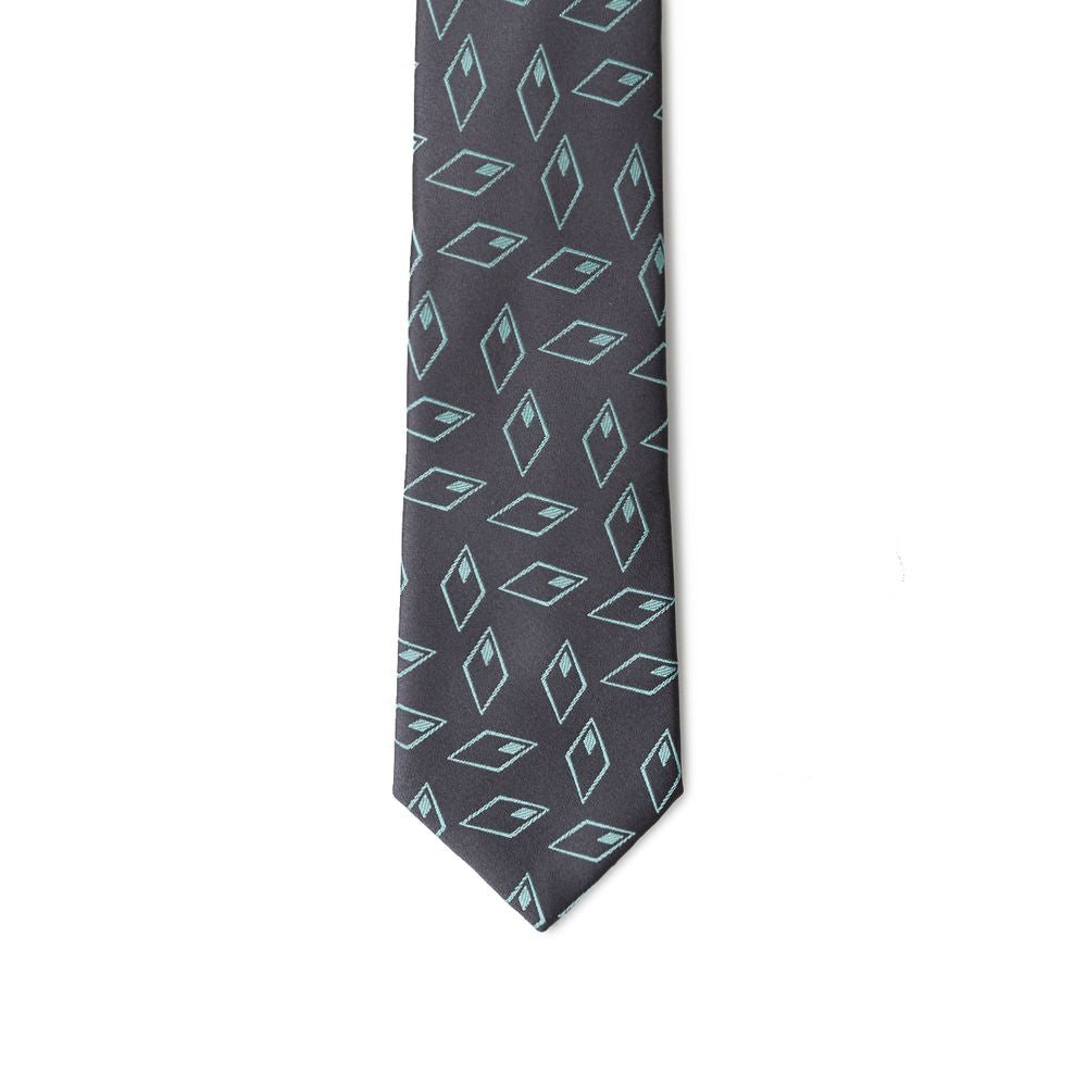 Giorgio Armani Gray Silk Ty Giorgio Armani