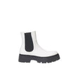 Alexander McQueen Black And White Leather Boot Alexander McQueen