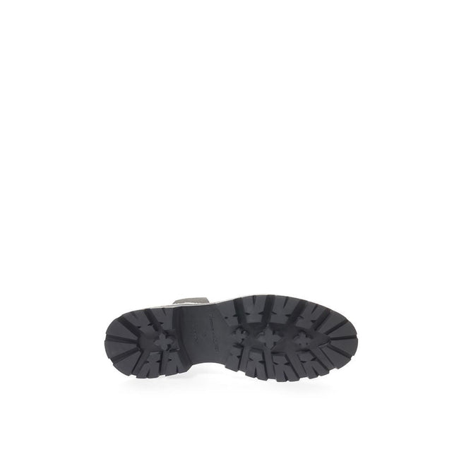 Alexander McQueen Black And White Leather Boot Alexander McQueen