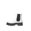 Alexander McQueen Black And White Leather Boot Alexander McQueen