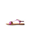 Salvatore Ferragamo Purple Leather Sandal Salvatore Ferragamo