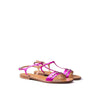 Salvatore Ferragamo Purple Leather Sandal Salvatore Ferragamo