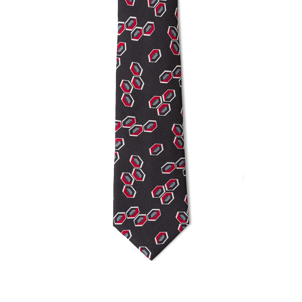 Giorgio Armani Gray Silk Ty Giorgio Armani
