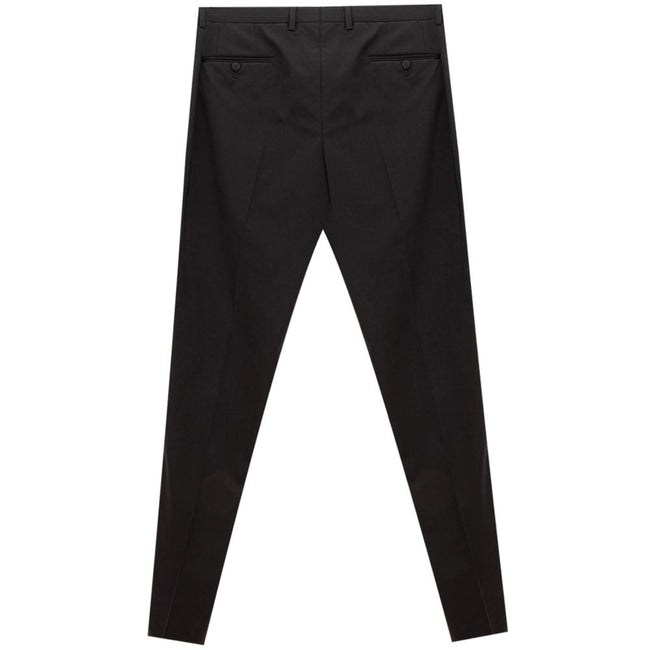Dolce & Gabbana Black Wool Pant Dolce & Gabbana