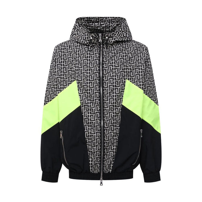 Balmain Multicolor Nylon Men Jacket Balmain