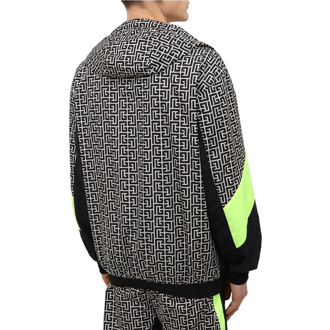 Balmain Multicolor Nylon Men Jacket Balmain