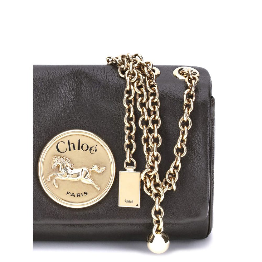 Chloé Brown Calf Leather Bos Taurus Shoulder Bag Chloé