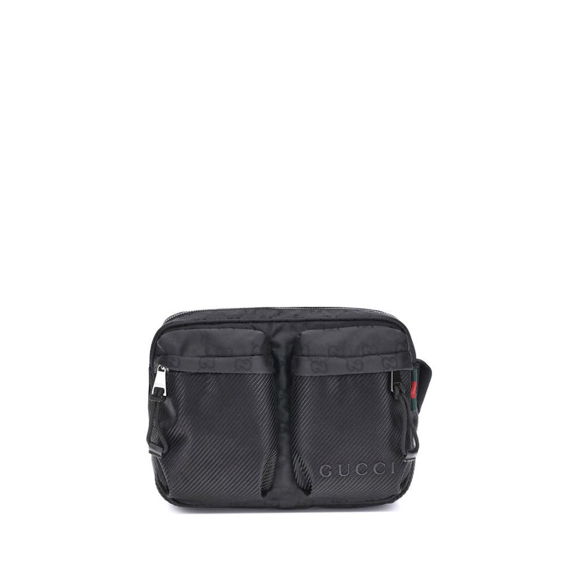 Gucci Black Polyester Shoulder Bag Gucci