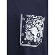 Fendi T-Shirt with bandana print pocket Fendi