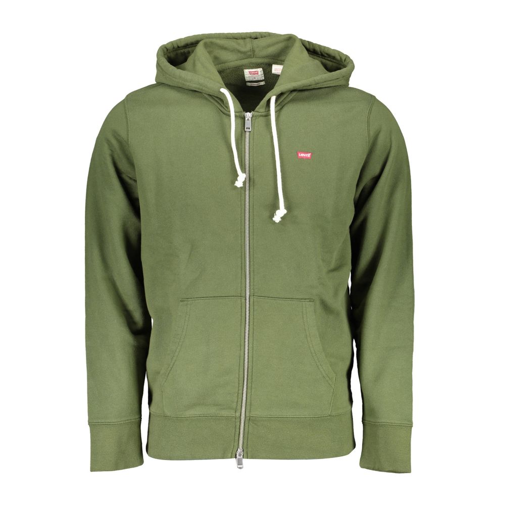 Levi's Green Cotton Men Sweater Levi's