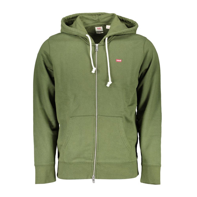 Levi's Green Cotton Men Sweater Levi's